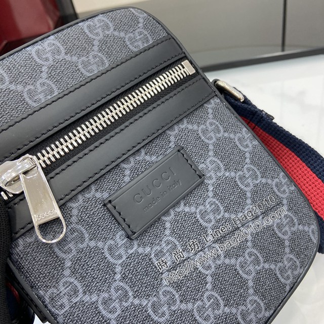 Gucci專櫃古馳最新款單肩斜挎男包 jh2725型號:  598103